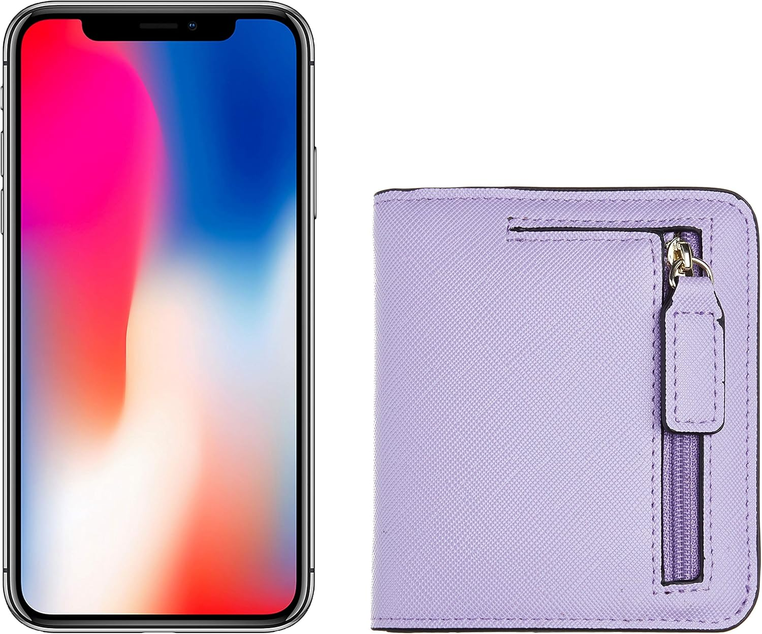 Toughergun Womens RFID Blocking Small Compact Bifold Luxury Genuine Leather Pocket Wallet Ladies Mini Purse with ID Window