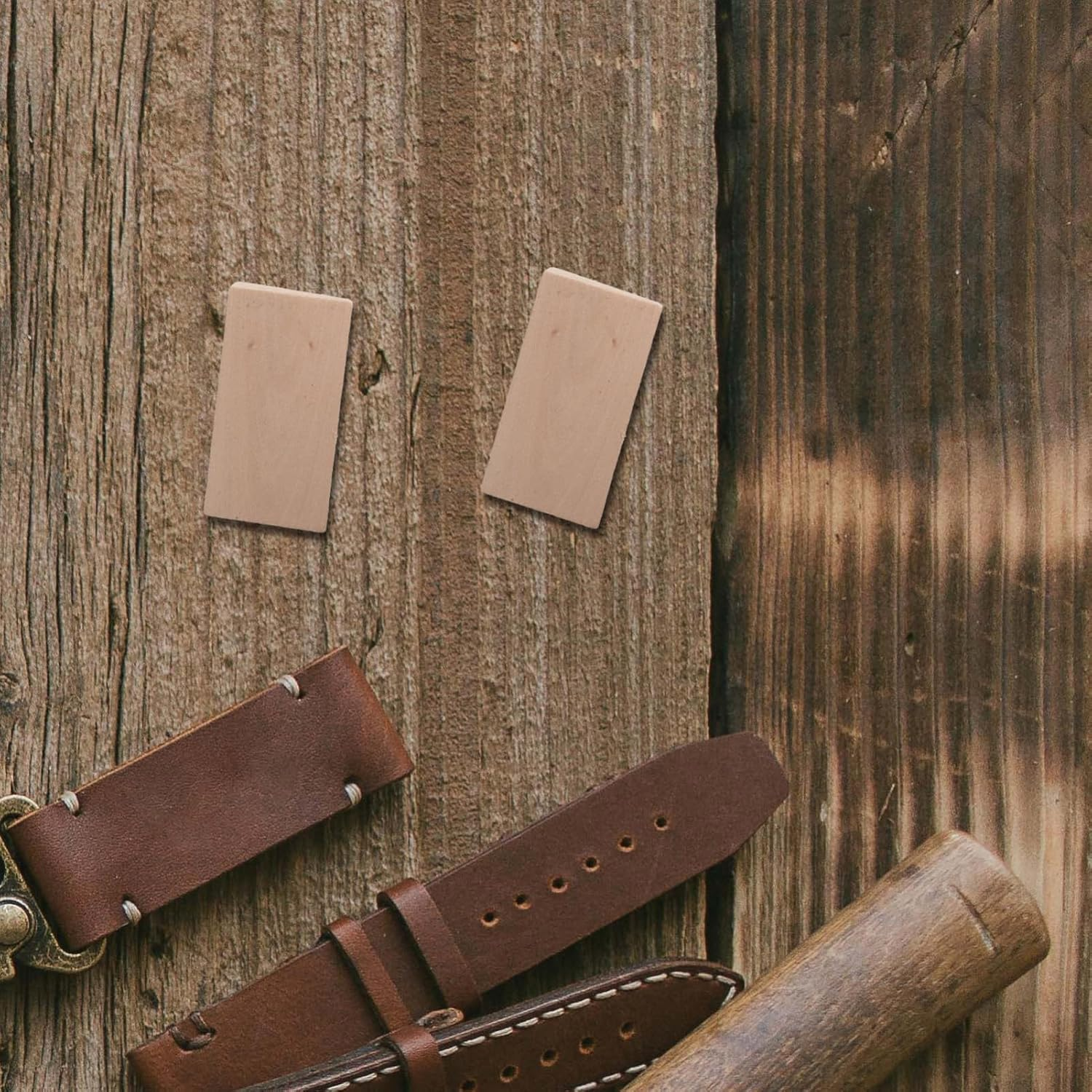 SEWOART 10Pcs Wooden Wedge for Axe Handle Garden Hoe Handle Repair Garden Tool Replacement Parts for Outdoor Gardening Tools image number 6