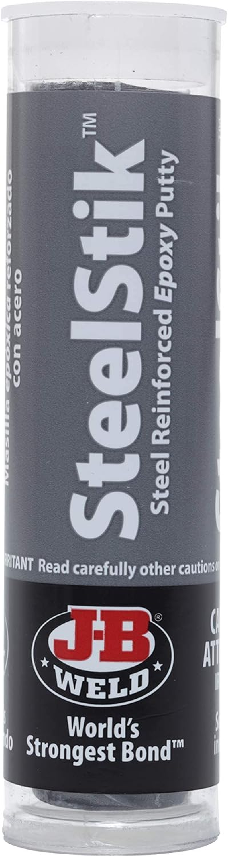 JB Weld Steelstik Steel Rainforced Epoxy Putty, 56 G