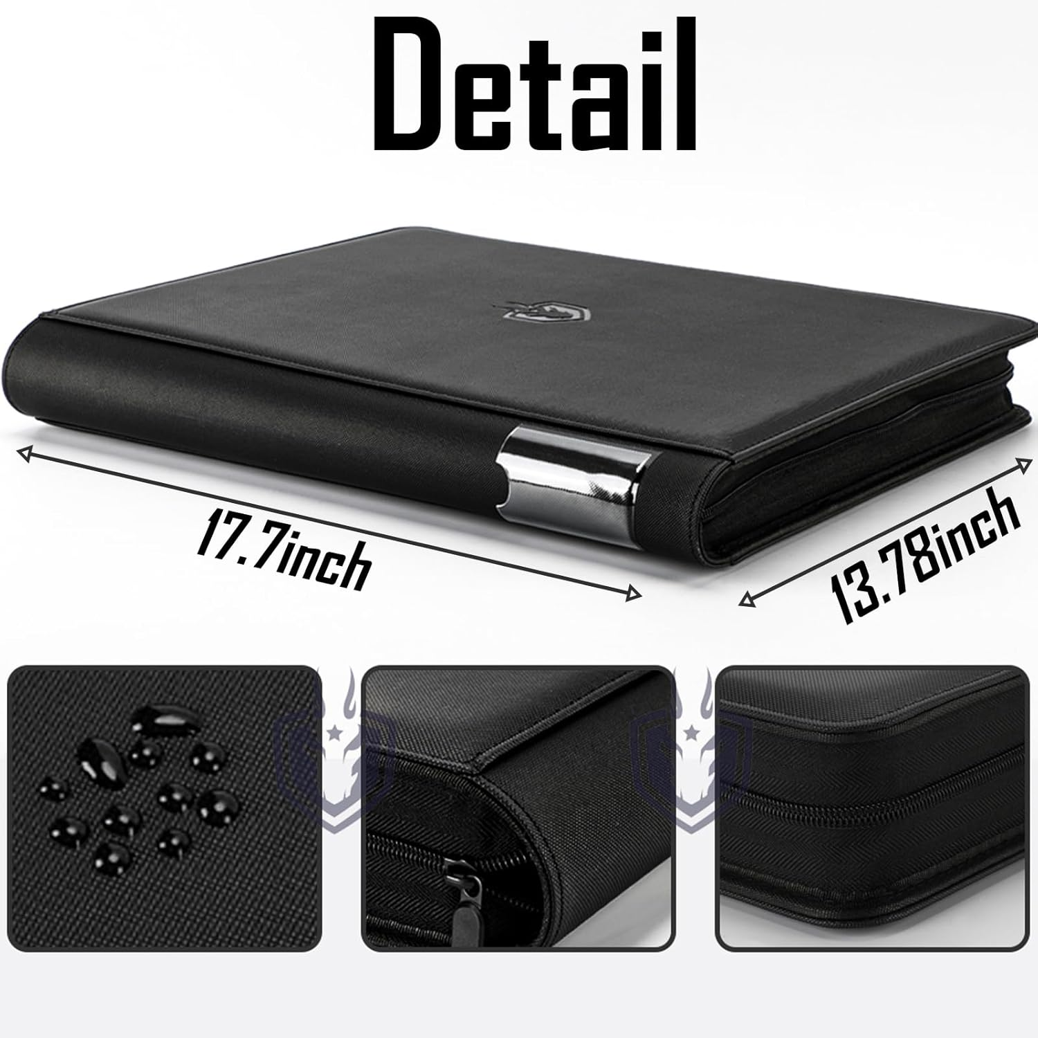 Premium 1000+ Pockets Card Binder,Label Design,16 Pockets Trading Card Binder Ringless Side Loading Trading Card Album Folder for Tcg,Mtg,Sport Trading Cards -Byderpro image number 6