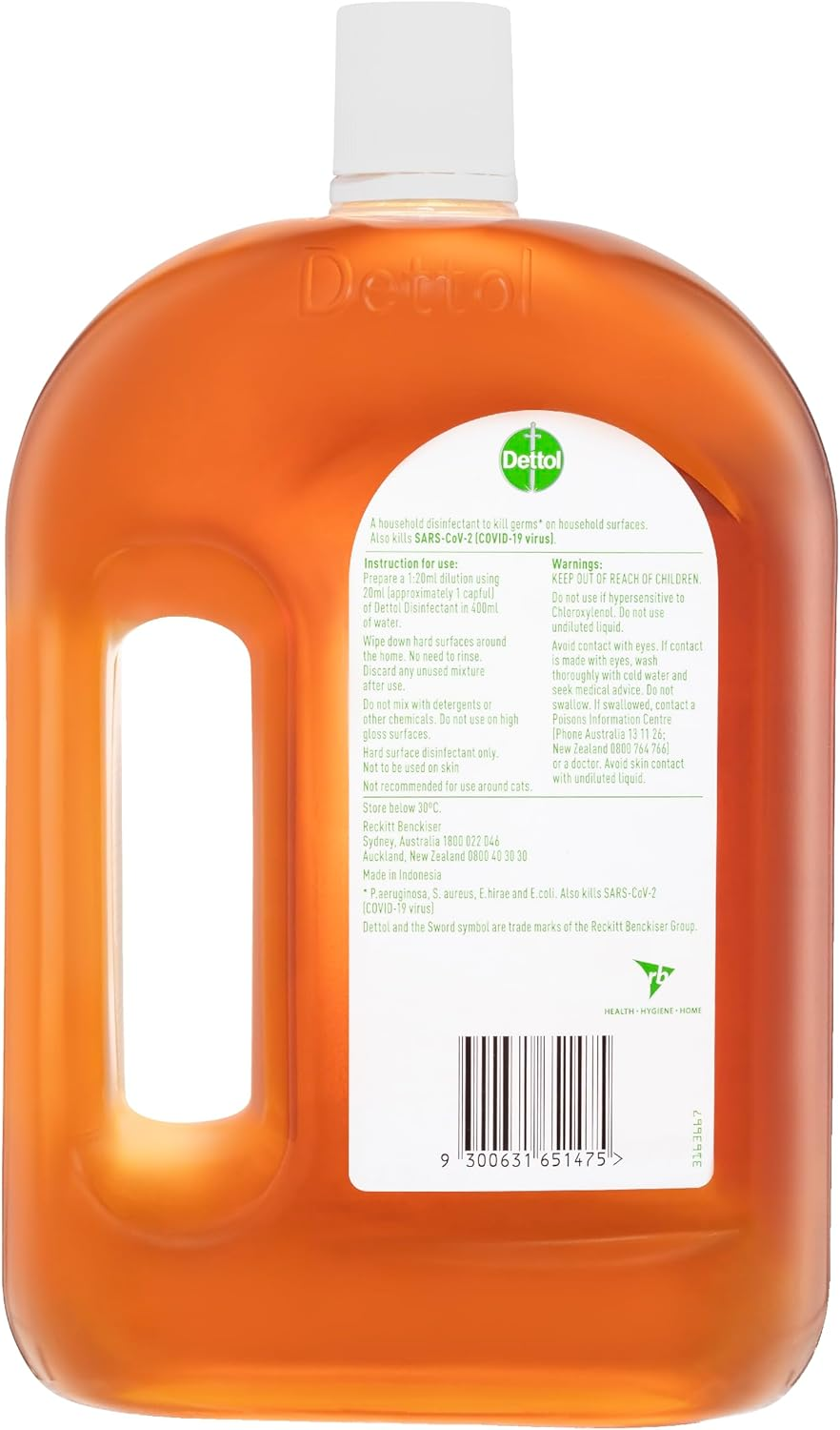 Dettol Antibacterial Household Grade Disinfectant 2L (Pack of 2) image number 1