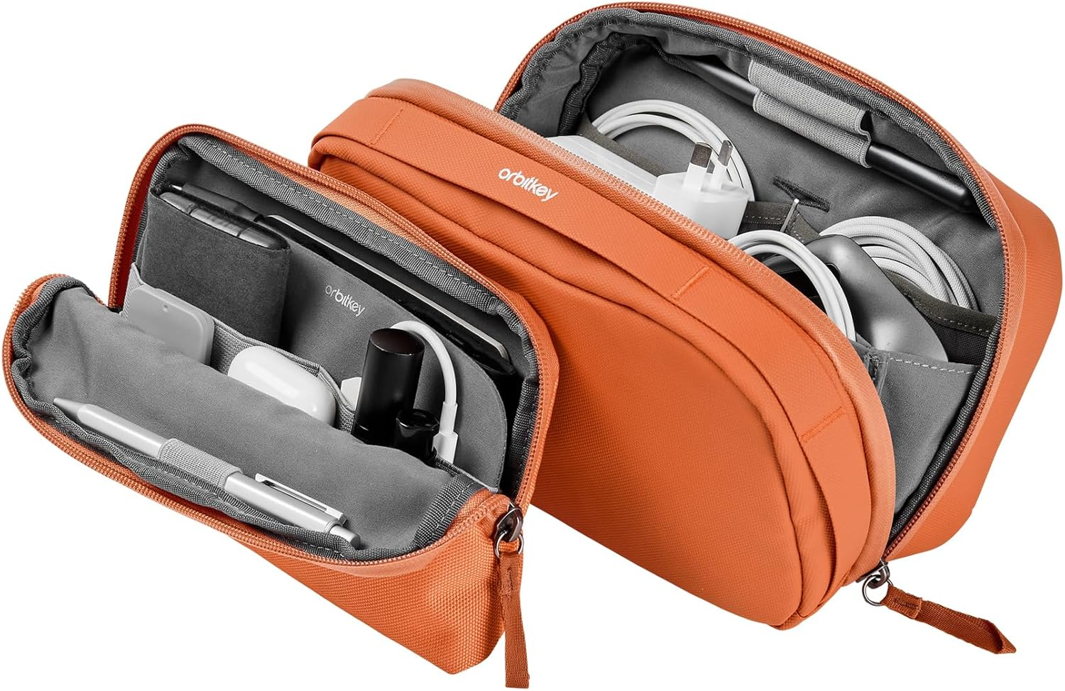 2-In-1 Tech Pouch - Terracotta image number 3