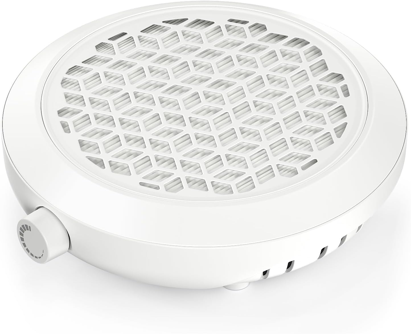 Nail Dust Collector, Compact Nail Dust Collector for Beginner, Vacuum Nail Fan Dust Collector with Reusable Filter for Acrylic Nail Polishing, Salon, Home, Training Classes image number 3