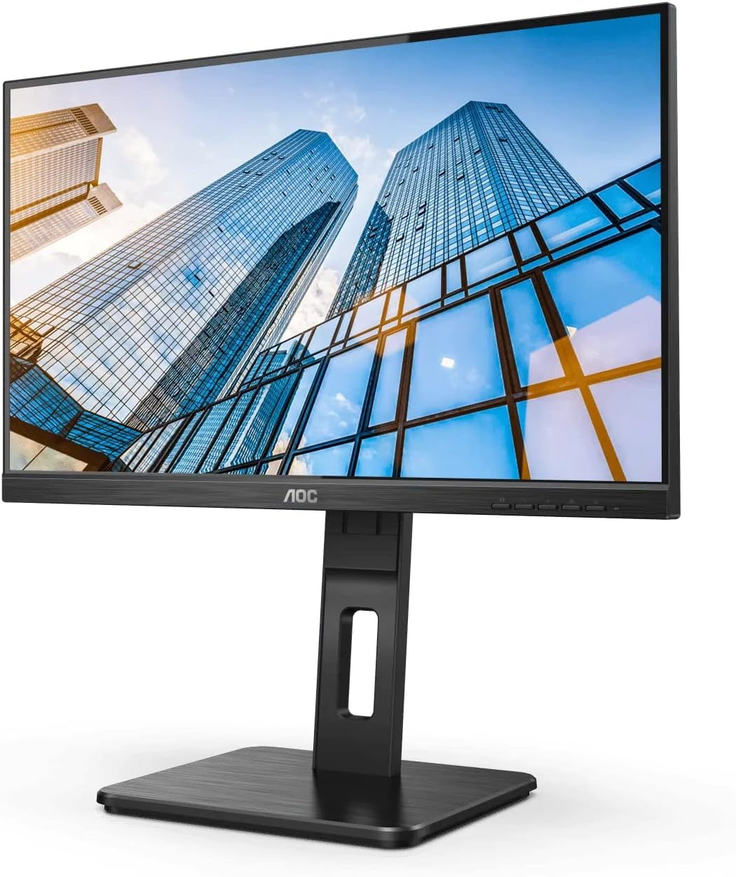 AOC 27-Inch IPS 4Ms FHD USB 3.2 Hub Business Monitor, Black image number 5
