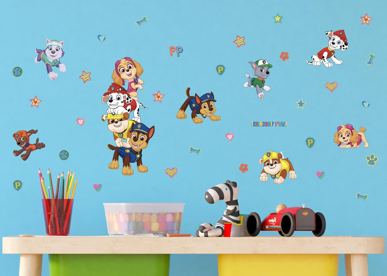 AG Design Paw Patrol Children'S Room Wall Sticker, Wall Sticker, Boy Decoration, 30 X 30 Cm, ADKS 3842 image number 6