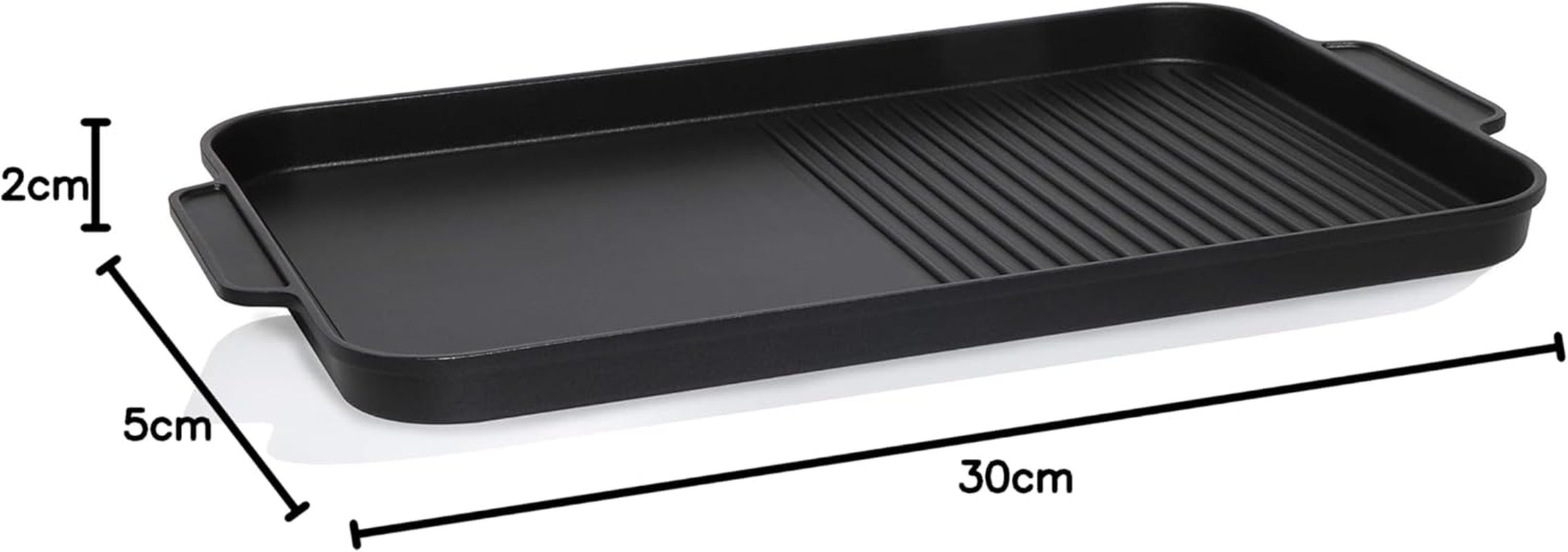 Stanley Rogers Giant Grill Plate 2.0X30.0X5.0 Centimeters Black image number 5