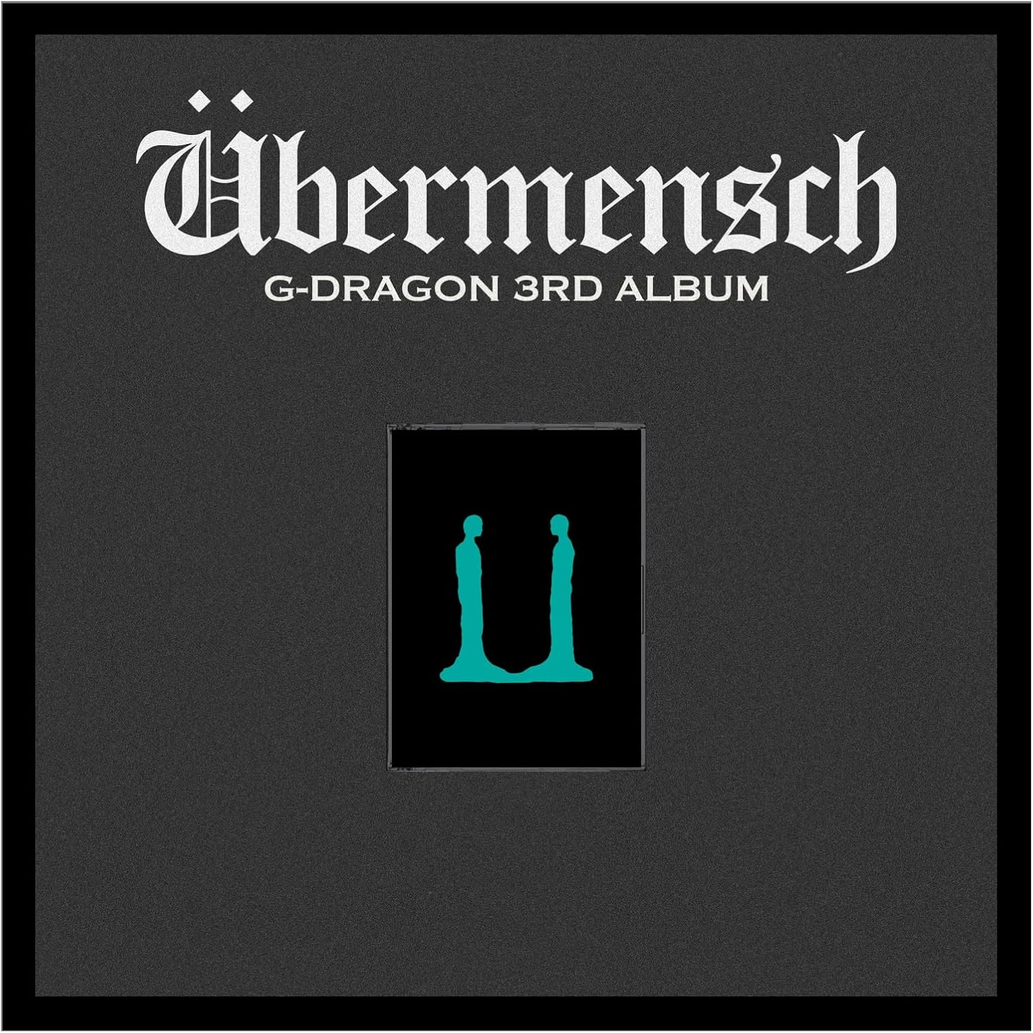 BIGBANG G-Dragon &Uuml;bermensch 3Rd Album Photocard Version 1P Nfcphotocard+1P Handwritten Message Photocard+Tracking Sealed GD Beyond-Man Ubermensch