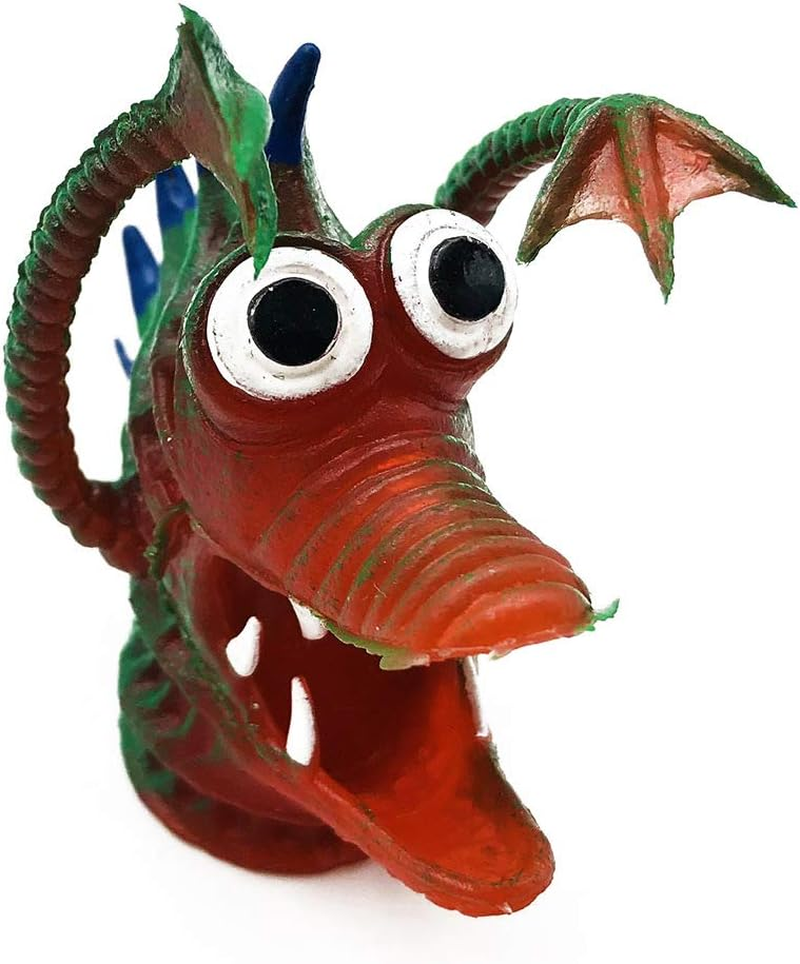 Christoy Monster Finger Puppet 5 Pieces Scary Monster Toys 1.3 Inch per Finger Puppet for Kids Boys and Grils