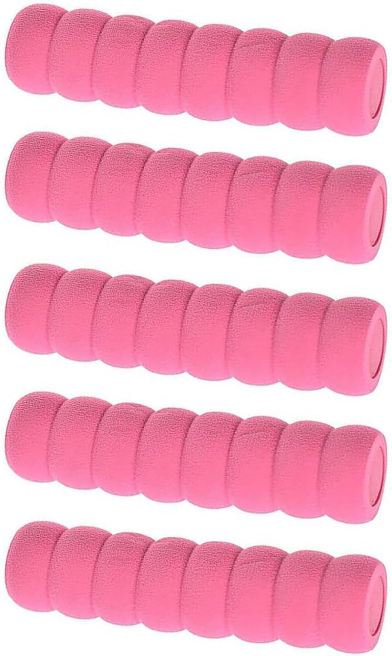 5PCS Door Knob Covers Door Handle Soft Foam Safety Cover Guard Protector Door Knobs Pull Protective(White)