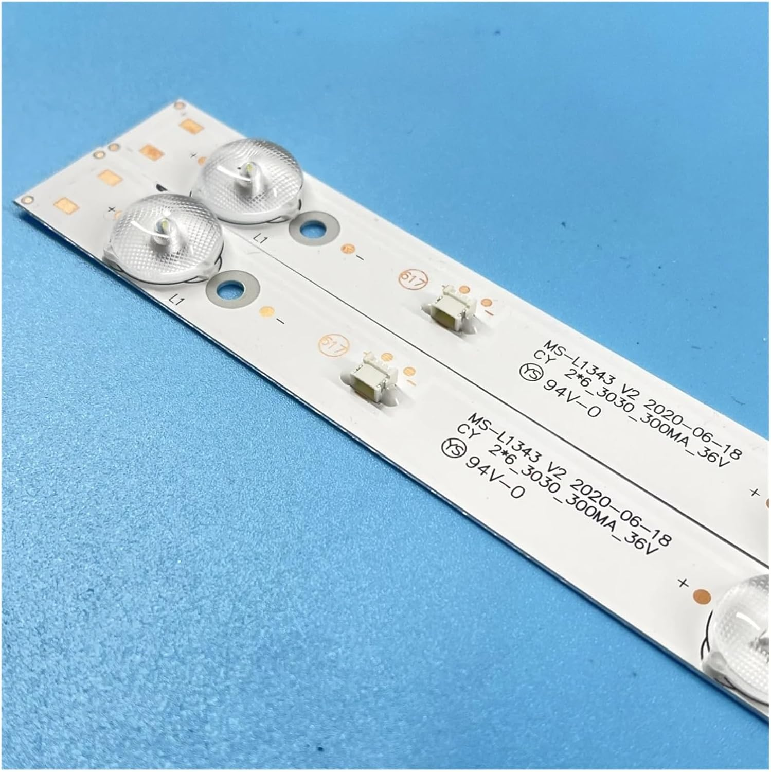Tv'S LED Backlight Strips for E.-Risson 32LEA20T2SM 32Les50T2Sm 32HLE19T2 MS-L1343 V2 2017-01-04 Bands Rulers JL.D32061330-081AS-M (Color : 1 Lot)
