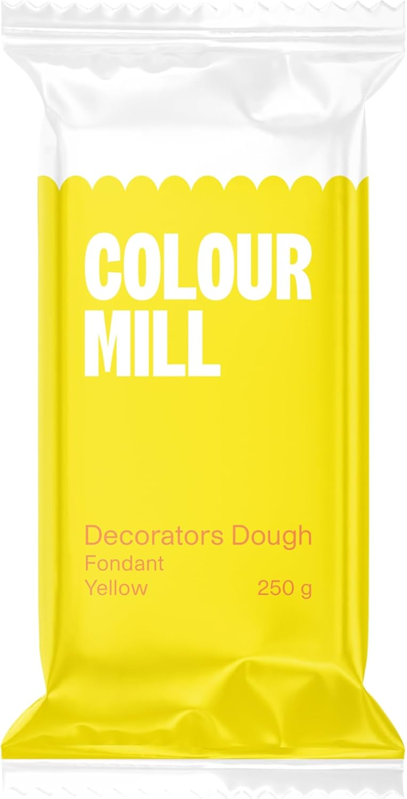Colour Mill Decorators Dough Premium Ready to Roll Fondant Yellow 250G image number 6