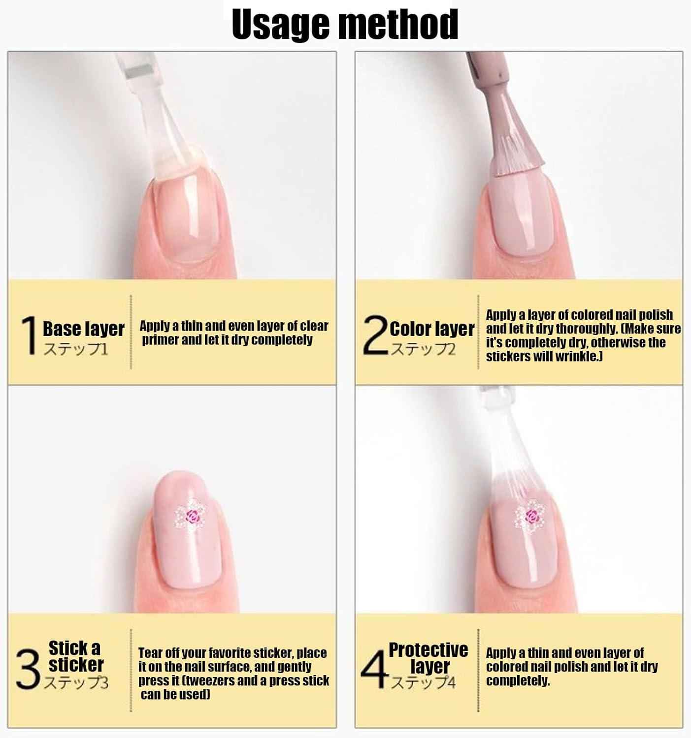 Nail Art Stickers, 30 Sheets 3D Flower Nail Decals for Girls, Self-Adhesive Colorful Daisy Floral Heart Bow Tie Designs for Manicure DIY image number 3