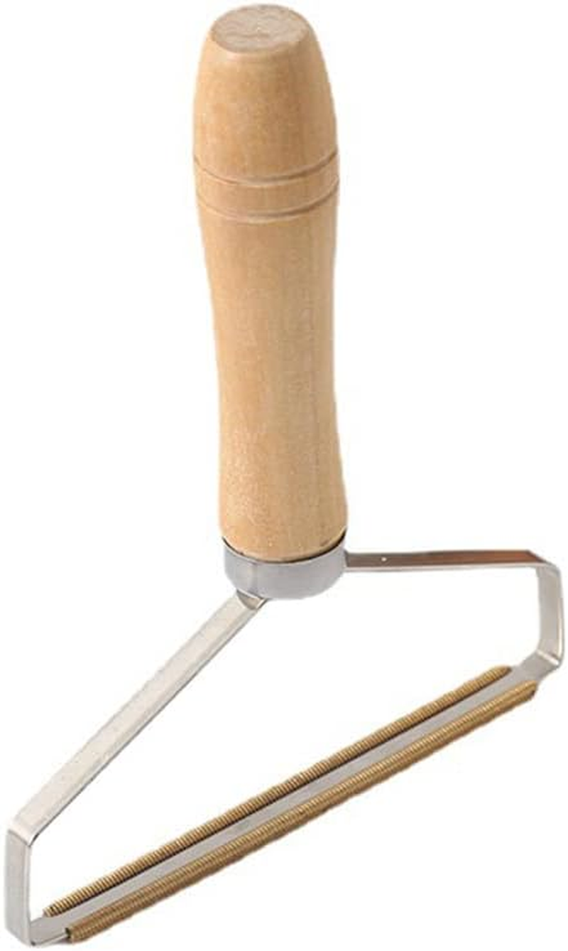 Tongke Pet Hair Remover, Lint Shaver, Lint Remover, Reusable Double Sided Lint Roller with Beech Wooden Handle, Easy to Clean Dog Hair & Cat Hair Dust in Carpets image number 5