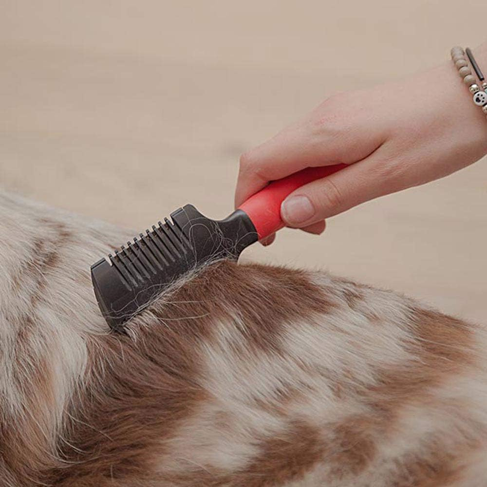 Ferplast Double Comb with Razor for Dogs GRO 5991, 18,3 X 4,5 X H 1,8 Cm image number 3