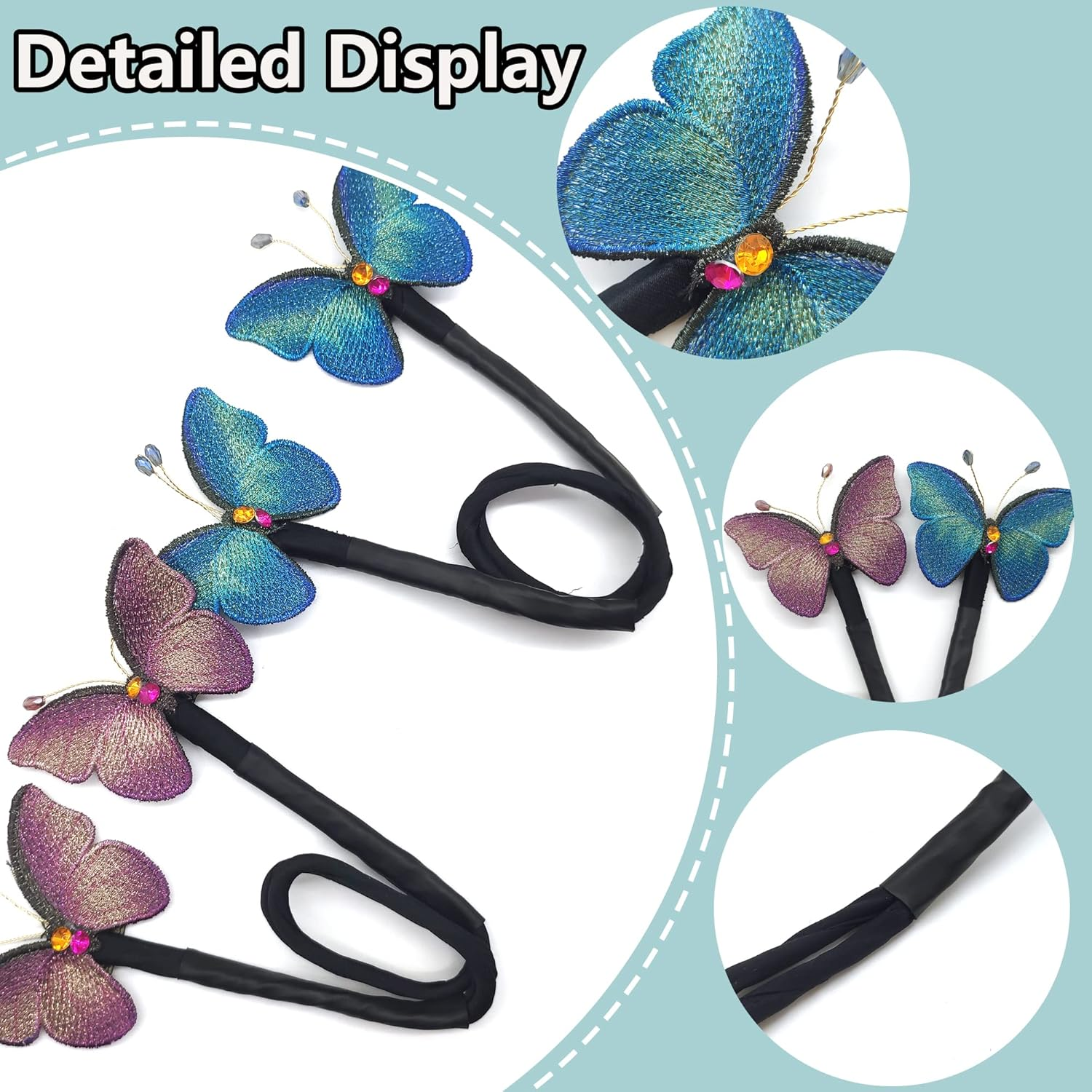 Twist Hairstyle Bun Hair Accessories, Hair Bun Maker, Lazy Curler, Twist Hairstyles, Bun Maker for Daily Use, Sports, Beach, Bar, Prom, Party, Pack of 2 image number 2