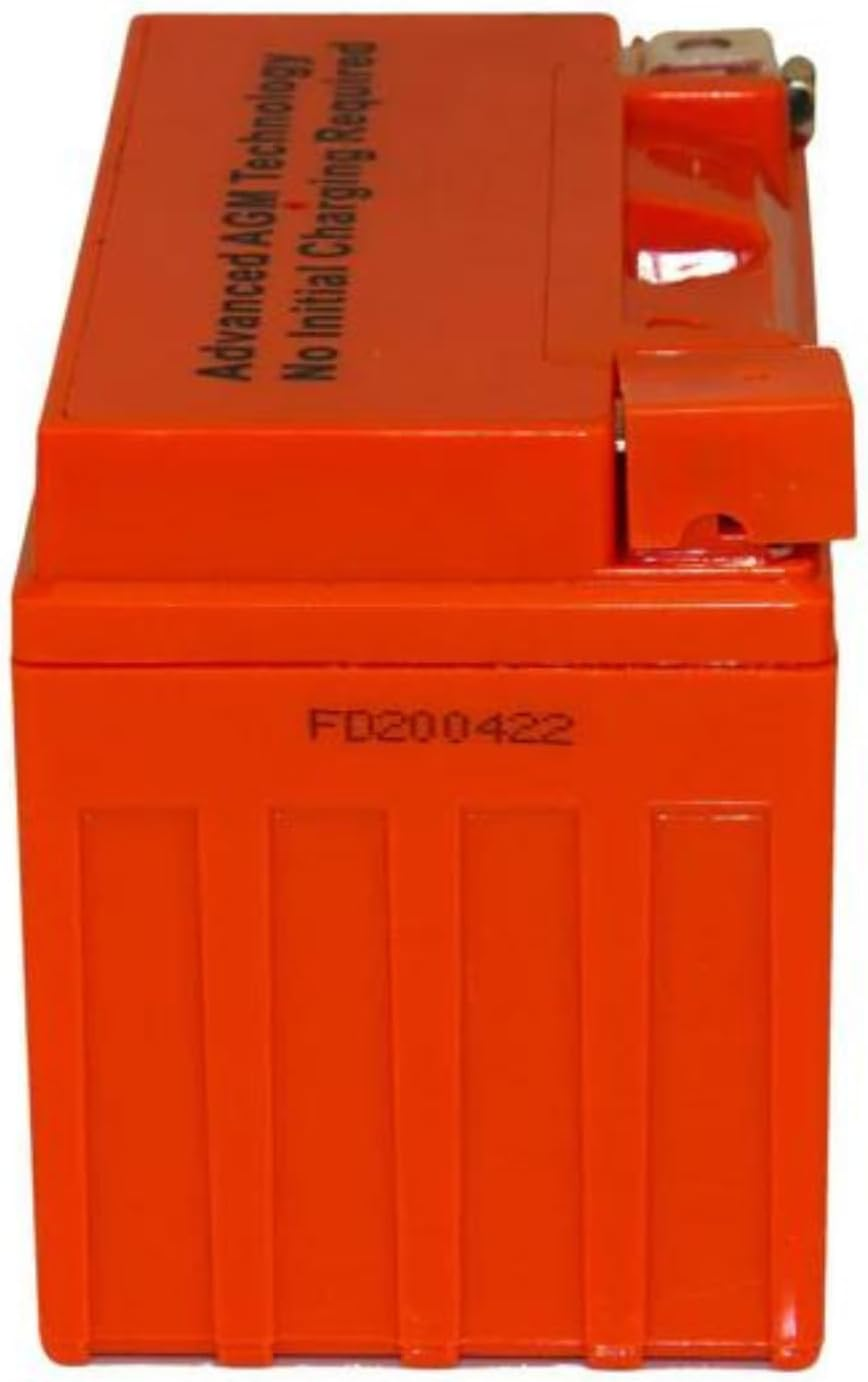 TDR YTX12A-BS 12V 10Ah GEL Motorbike Battery image number 4