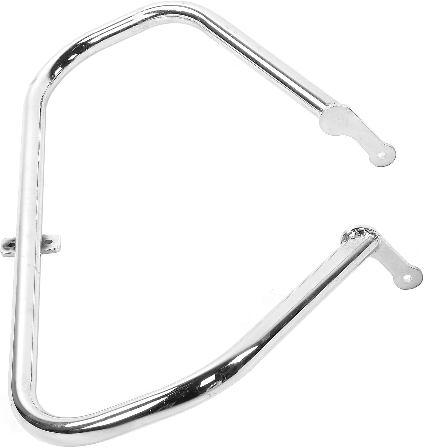Engine Guard Highway Crash Bar Fit for Victory Kingpin/Vegas/Hammer/Gunner/Judge 2008-Later (B(Silver))