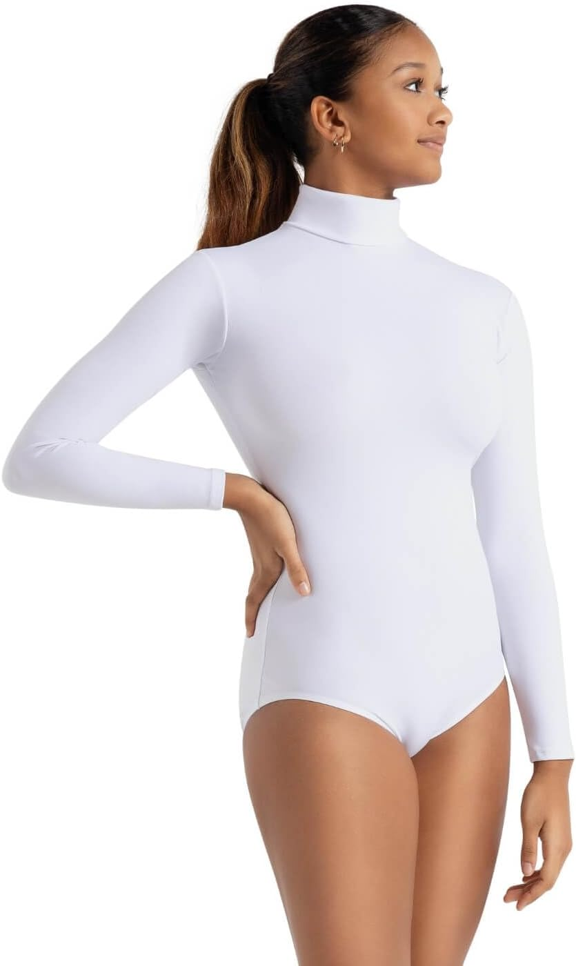 Capezio Women'S Turtleneck Long Sleeve Leotard image number 3