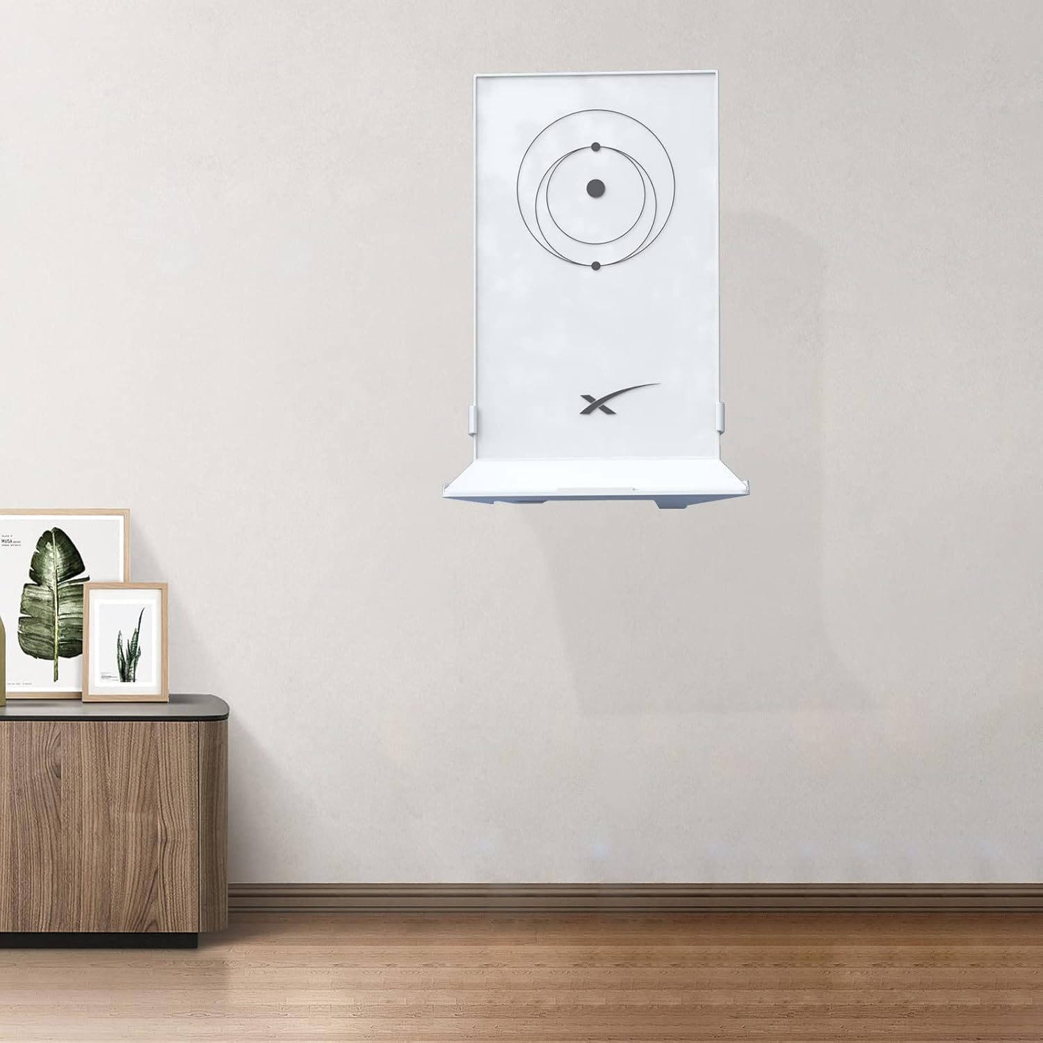 HOLACA Dedicated PC Material Wall Mount Bracket for Starlink Mesh Router V2 - (Incl. Screws)｜White｜Aesthetic&middot;Durable&middot;Secure