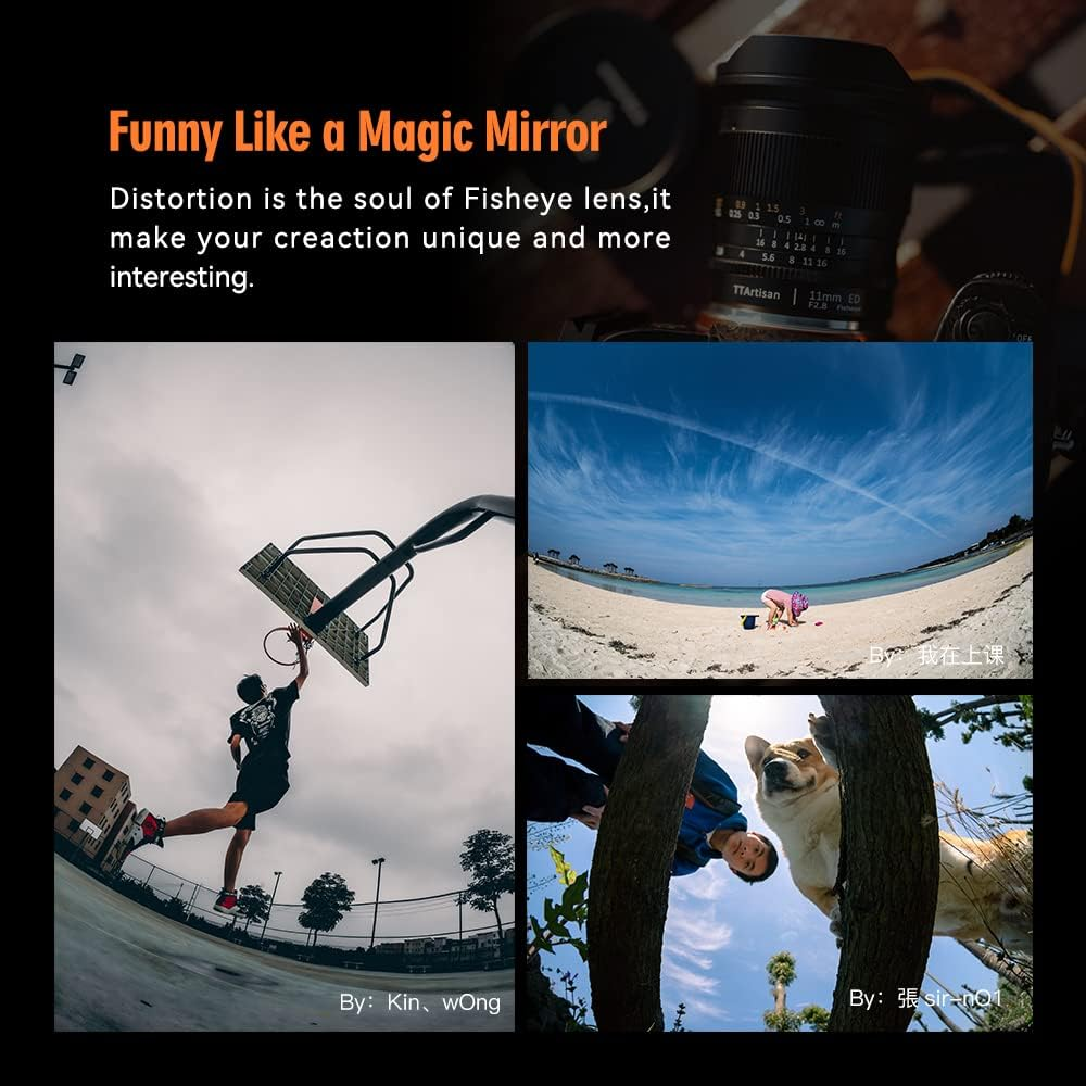 Ttartisan 11Mm F2.8 Ultra Wide Angle Fisheye Lens, Compatible with Canon Ef-Mount DSLR Cameras EOS-1D X Mark III, EOS 5D Mark IV, EOS 6D Mark II and Other Full-Frame Cameras image number 1