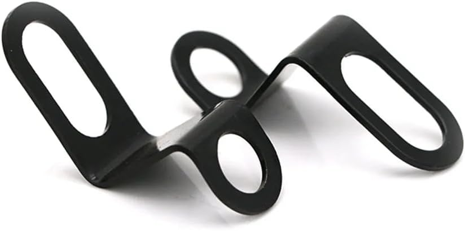 Yehveh 4 Pack Motorcycle Rear Turn Signal Mounting Bracket Lamp Light Relocation Support Mount Holder Stand for Harley Racer Bobber Fork Shock Turnsignals Indicator Aftermarket LED Z/I Type