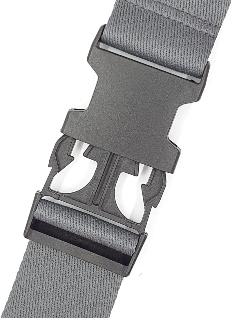 ONE K 2PCS Topper/Memory Foam Mattress Packing Straps for Moving or Storage (60" X 2", Dark Grey) image number 4