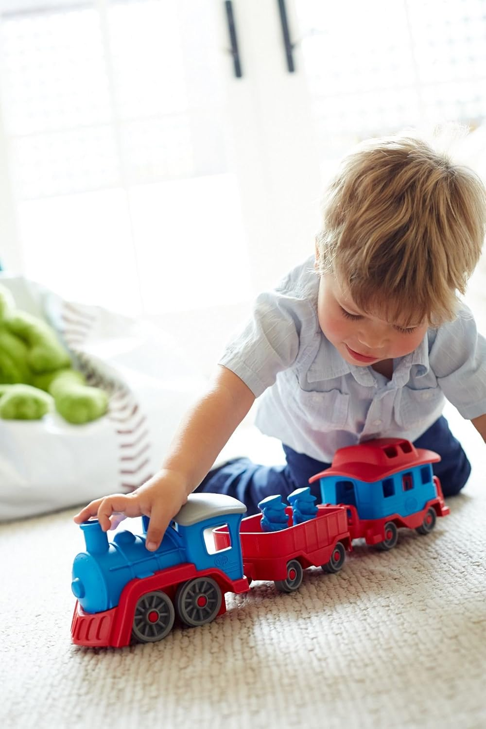 Green Toys - Train - Blue