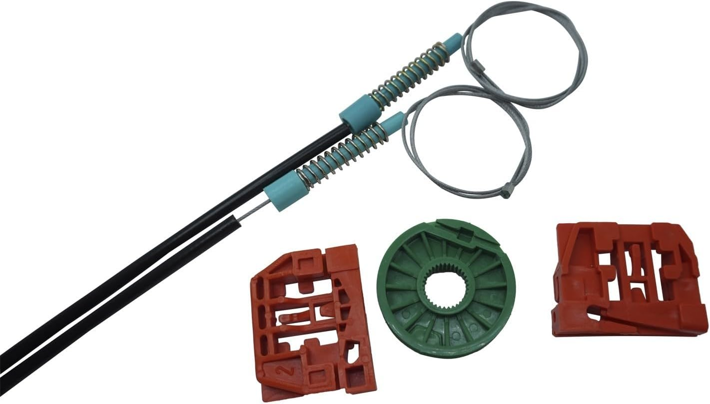 Bross Auto Parts BWR5237FBA Window Regulator Repair Set Front Left or Right Door 84934200 84934000 Compatible with Maserati Quattroporte 2004-2011