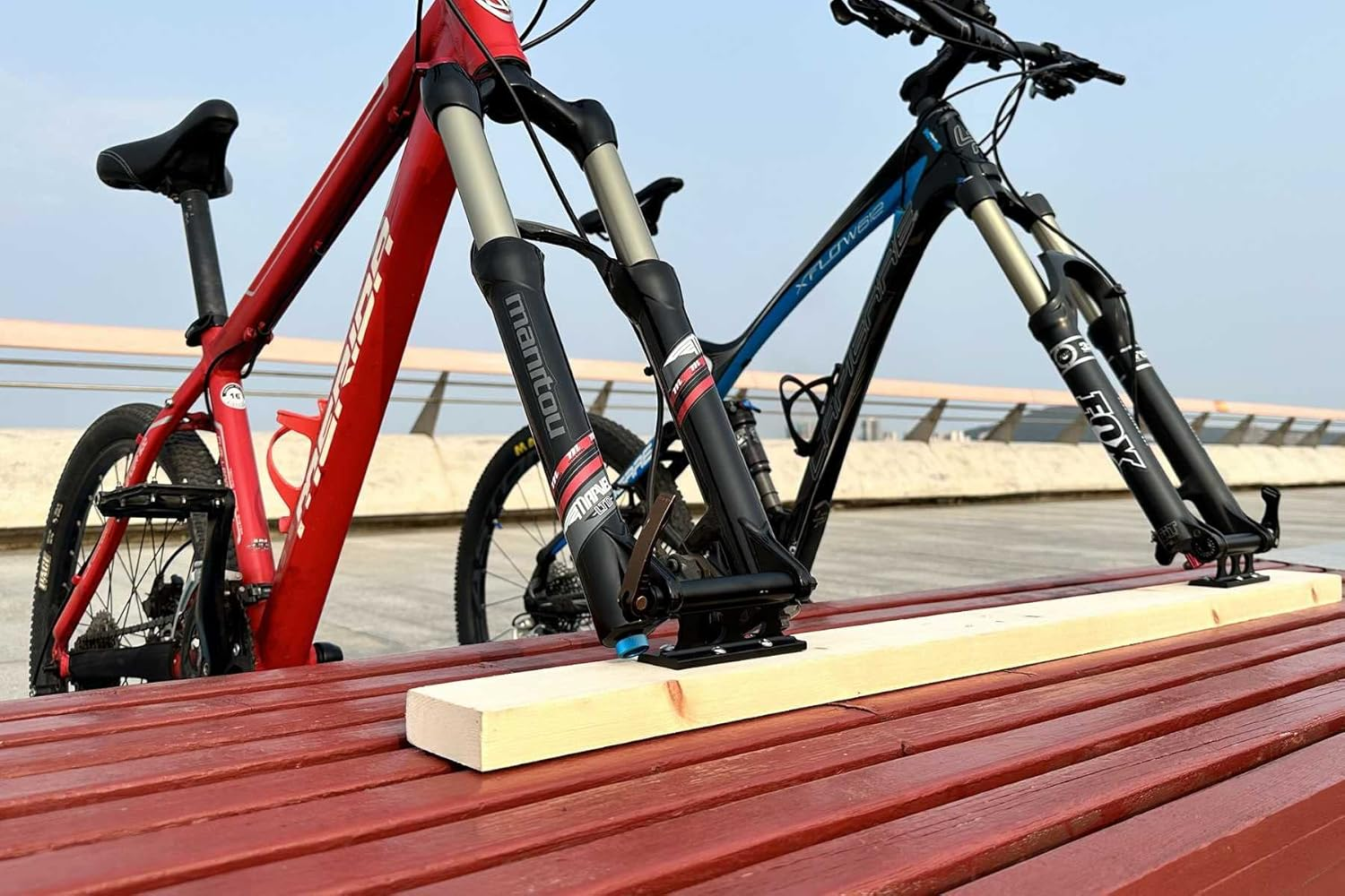 ODIER Bike Block Fork Mount Adapter for Car Rack Van Truck Bed Indoor Storage 15Mm X 100Mm, 9Mm X 135Mm (9Mm X 135Mm) image number 5