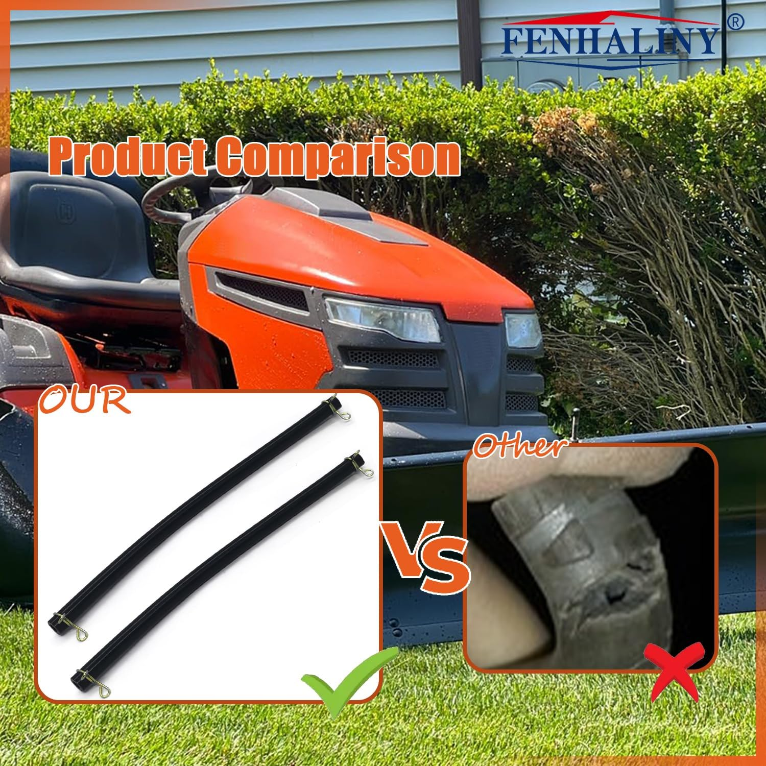 3/16 Generator Fuel Line with Clamp Replacement for Most Honda GX120 GX160 GX200 GX240 GX270 GX340 GX390 GX610 GX620 168F 5.5Hp 6.5Hp Engine Motor Generator Trimmers (2 PACK) - 2 image number 3