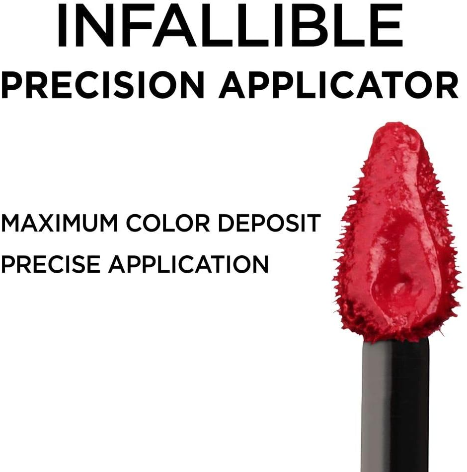 L&rsquo;Oreal Paris Makeup Infallible 8 Hour Hydrating Lip Gloss, Suede, 0.21 Fl Oz image number 1