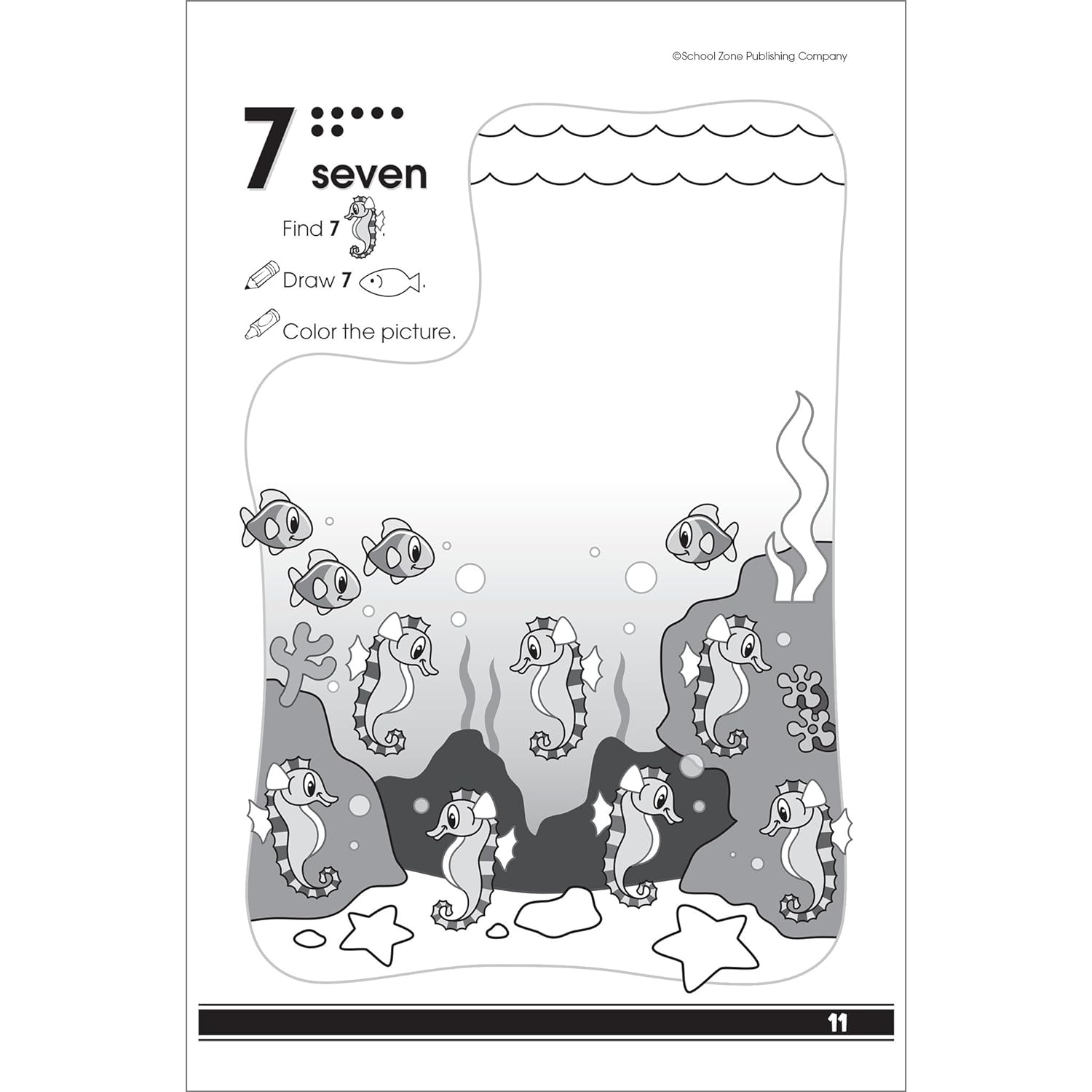 School Zone - Get Ready for Preschool Workbook - Ages 3 to 6, Letters, Numbers, Colors, Counting, Rhyming, Patterns, Matching, and More (School Zone Little Get Ready!&trade; Book Series) image number 3