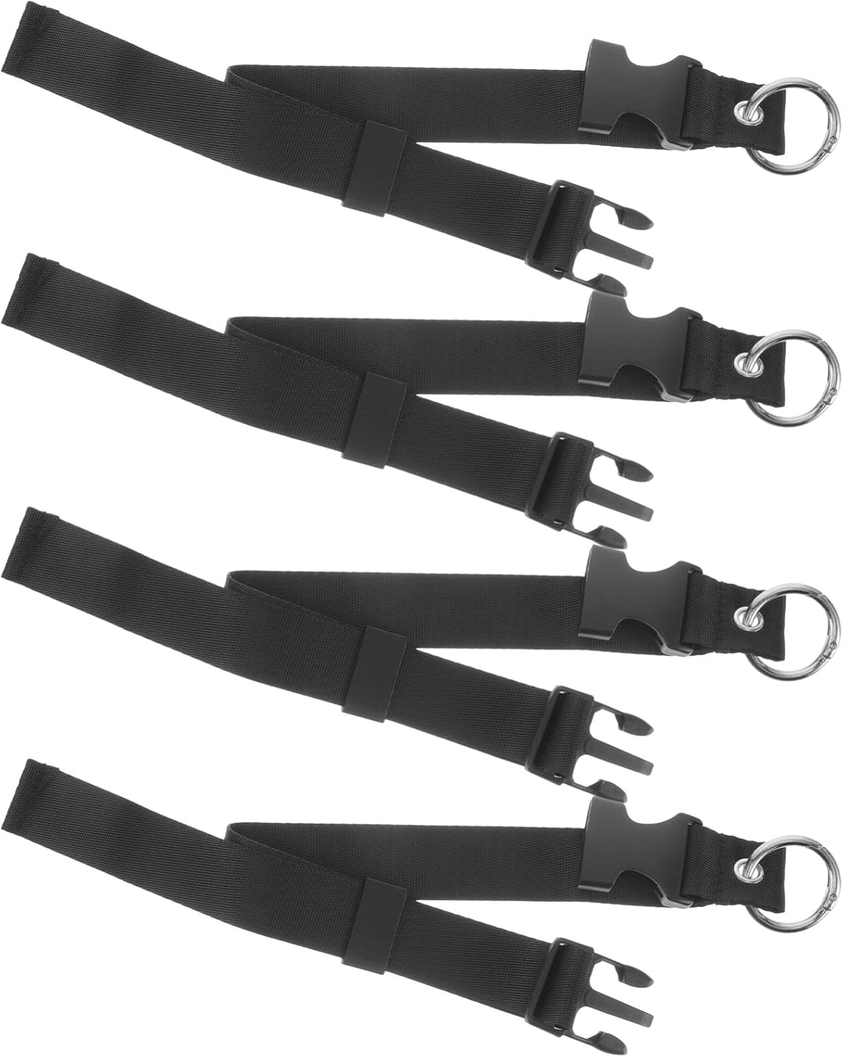 BESPORTBLE 4Pcs Adjustable Luggage Straps Suitcase Straps Secure Buckle Design Travel Supplies image number 1