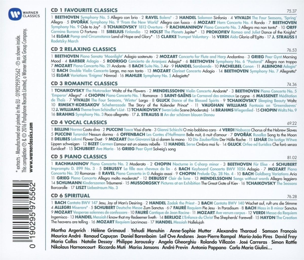 100 Best Classics (6Cd) image number 1