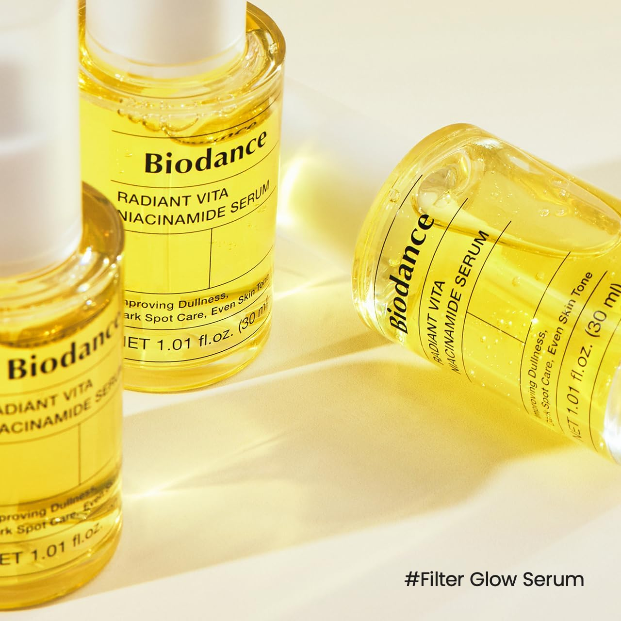 BIODANCE Radiant Vita Niacinamide Serum, Brightening, Dark Spot Care, Hydrating for Sensitive Skin, Filter Glow Serum for All Skin Types, Korean Skincare | 1.01 Floz X 1 Ea image number 5