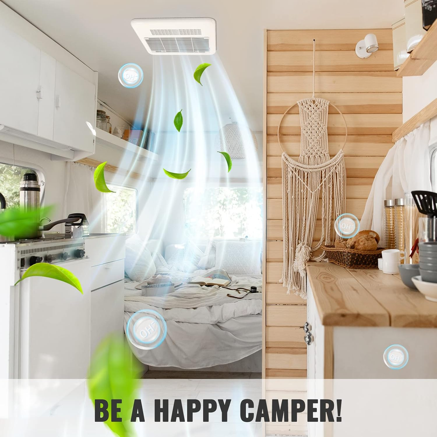 Bougerv RV A/C Air Grille Replacement with Air Filter Fit for the Dometic 3104928.019 Air Conditioner,Rv Interior Parts RV Accessories image number 2