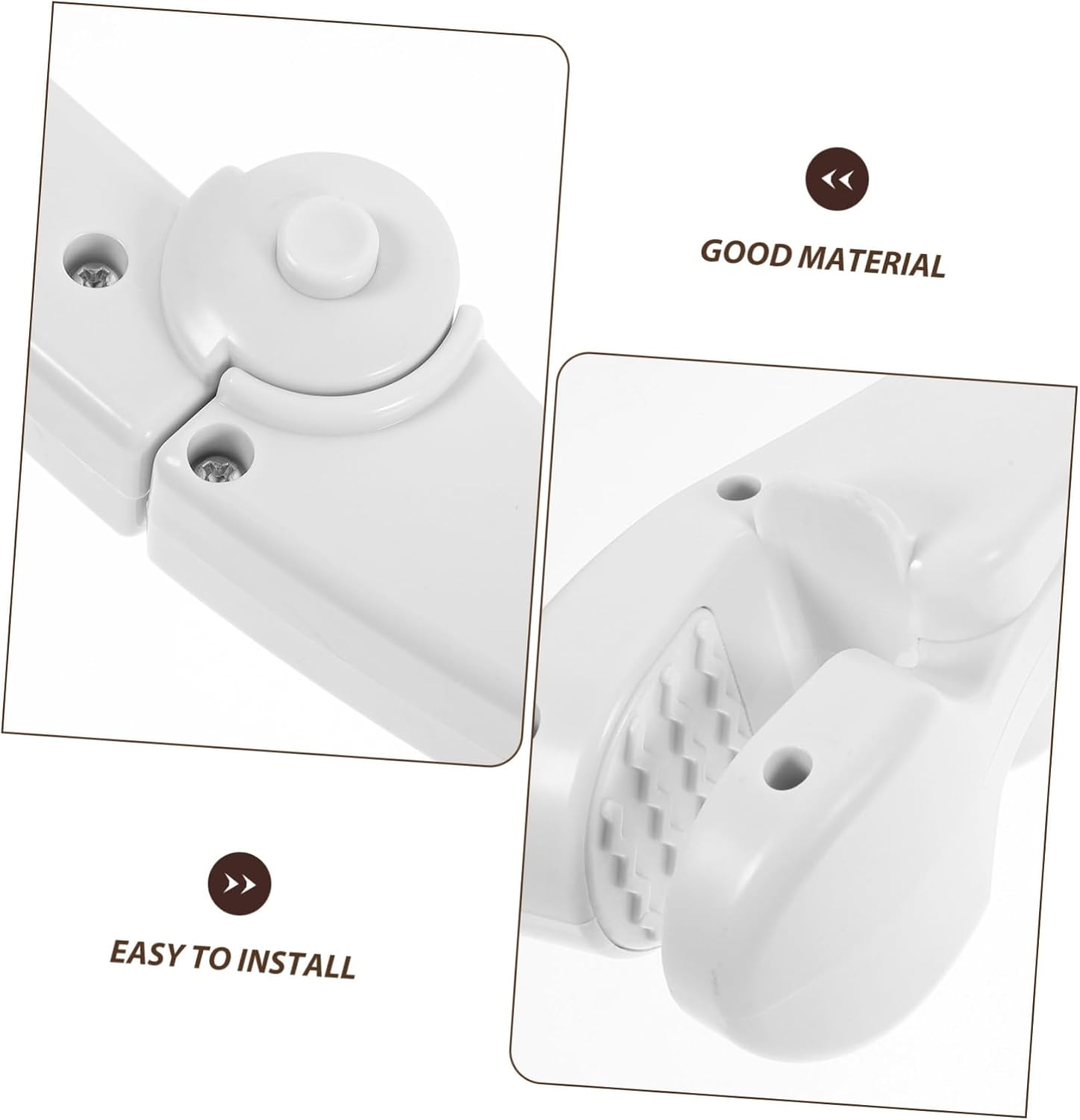 BESPORTBLE Crib Mobile Stand and Bed Bell Holder Arm for Baby Nursery, Wood-Grain Rotating Mobile Arm Compatible with Baby Cot, DIY Cloud-Shaped Crib Decoration Accessory for Infant Bed image number 2