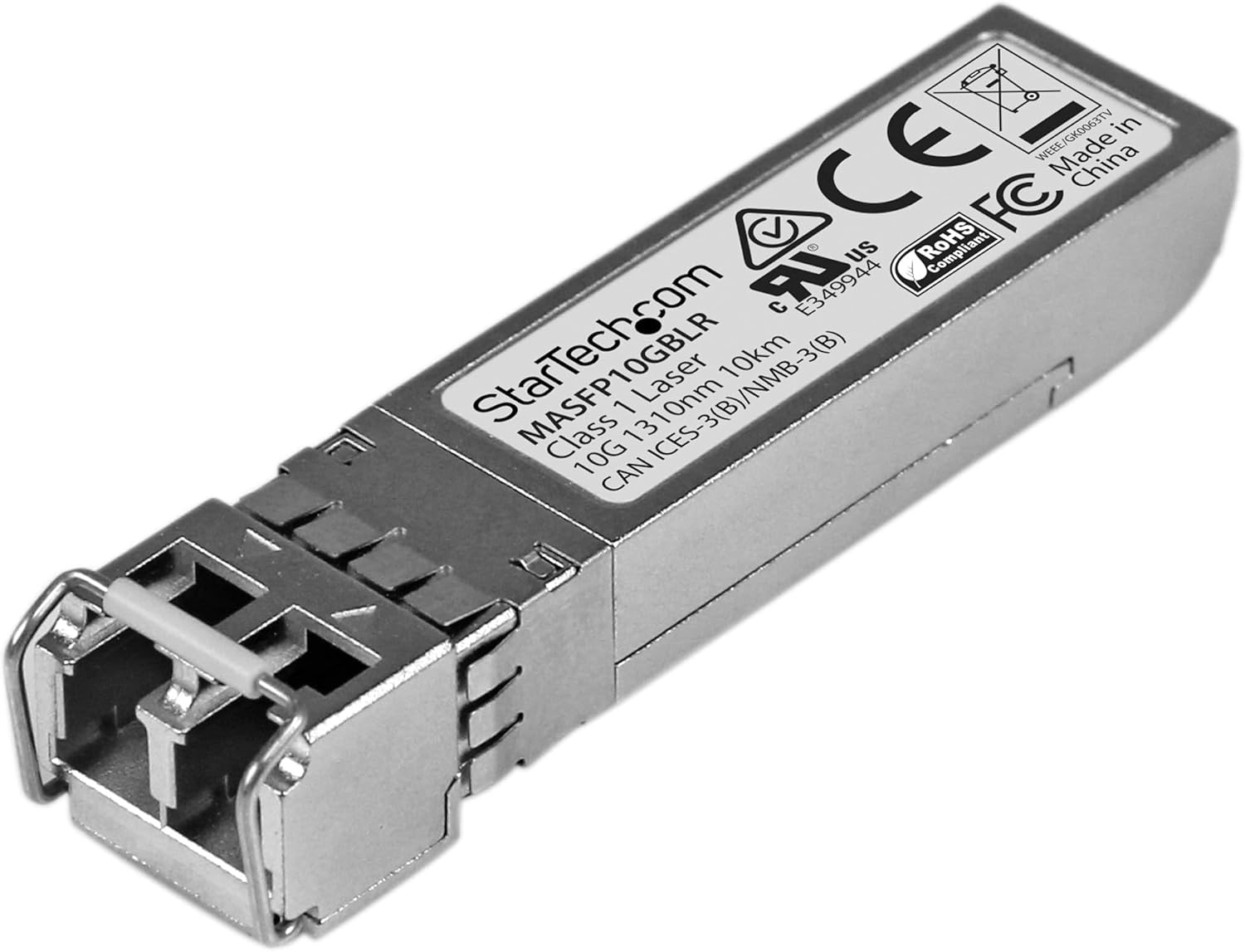 Startech.Com Cisco Meraki MA-SFP-10GB-LR Compatible SFP+ Module - 10GBASE-LR - 10Gbe Single Mode Fiber SMF Optic Transceiver - 10Gbe SFP+ - LC 10Km 1310Nm DDM Cisco Meraki MS225, MX400 (MASFP10GBLR) image number 1