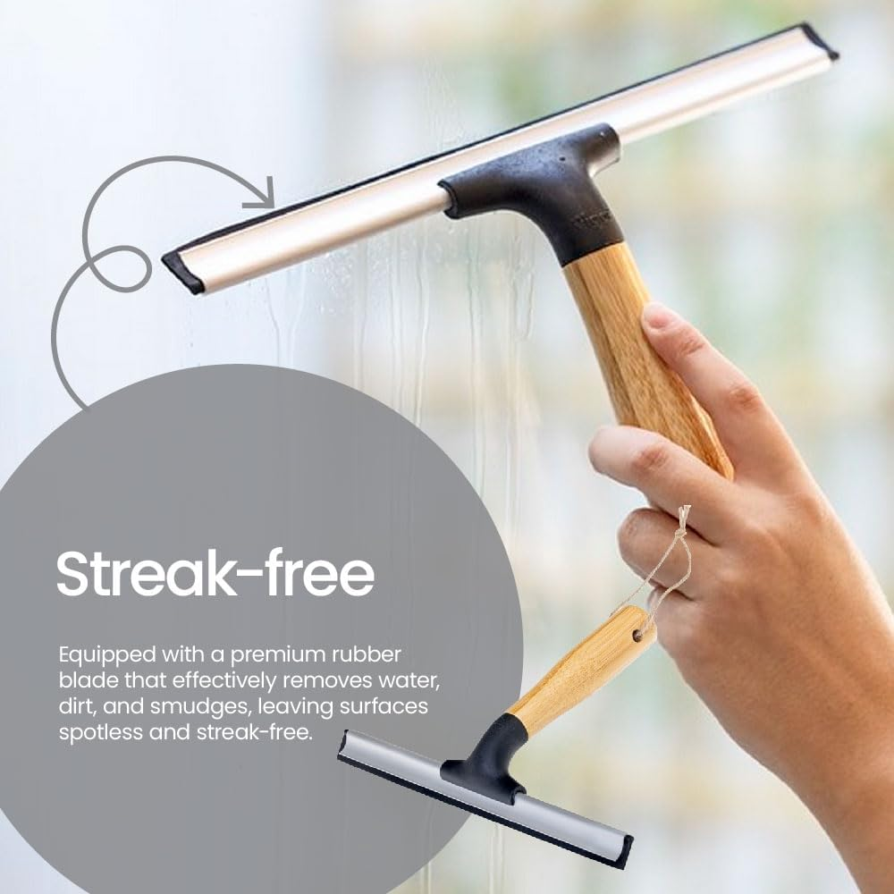 VIGAR Vintage Bamboo Squeegee