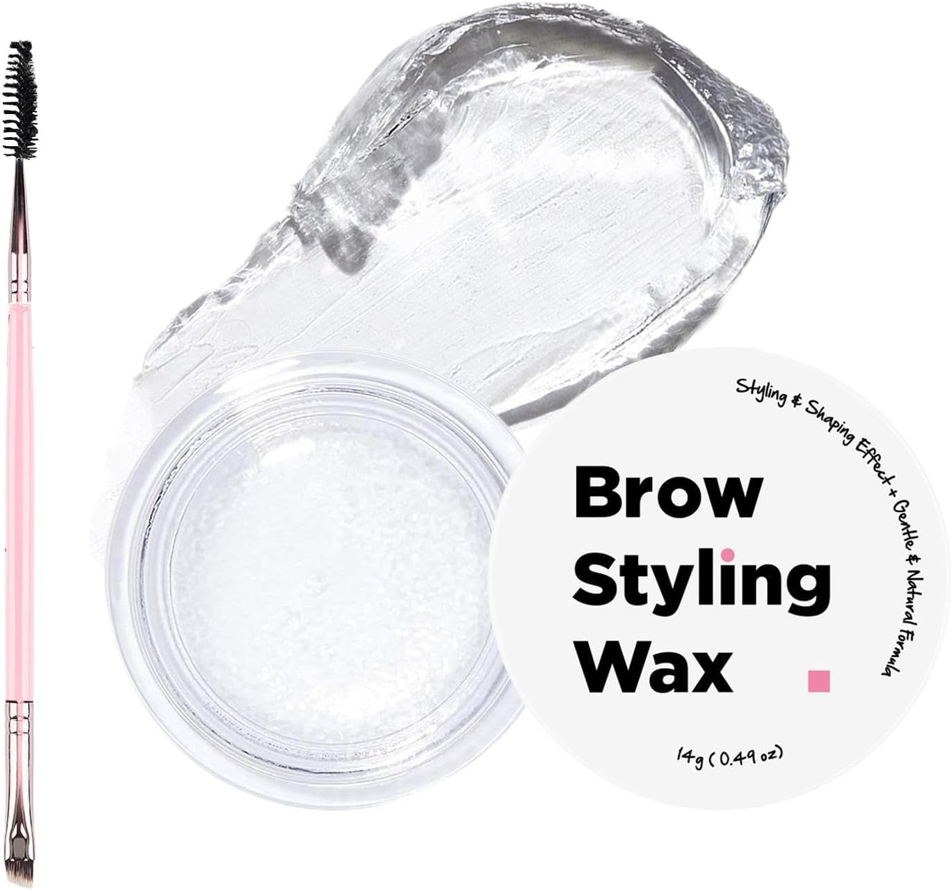 Eyebrow Gel,Long Lasting Clear Eyebrow Shaping Wax | Daily Use Eye Brow Lift Makeup Shaping Cosmetics for Women, Girlfriend, Mom image number 3