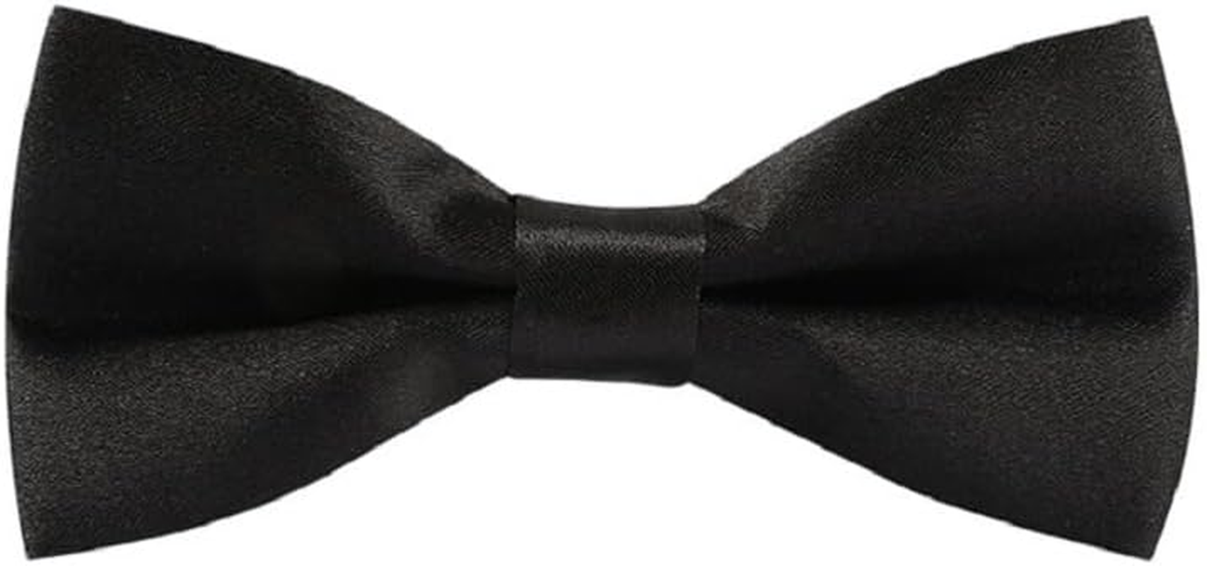 Men'S Retro Solid Color Evening Gown Bow Tie Pre-Tie Party Bowties