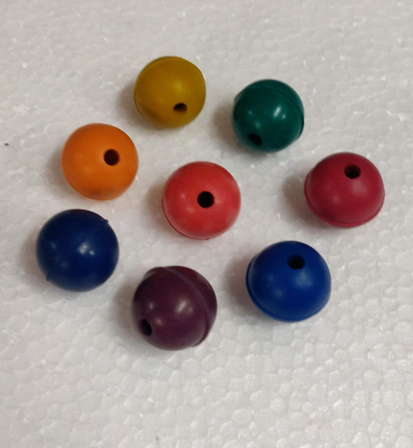 8 Pc Rubber Ball Set for Tuning Forks image number 2