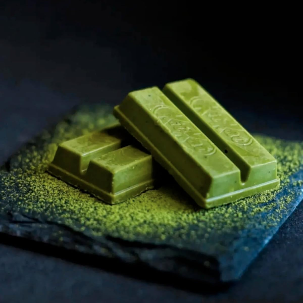 Japanese Kitkat Dark Matcha, Green Tea Flavor, Rich Flavorful of Japan Matcha Chocolate, Kit Kat Wafer, Value Pack of 3, Japan Imported image number 2