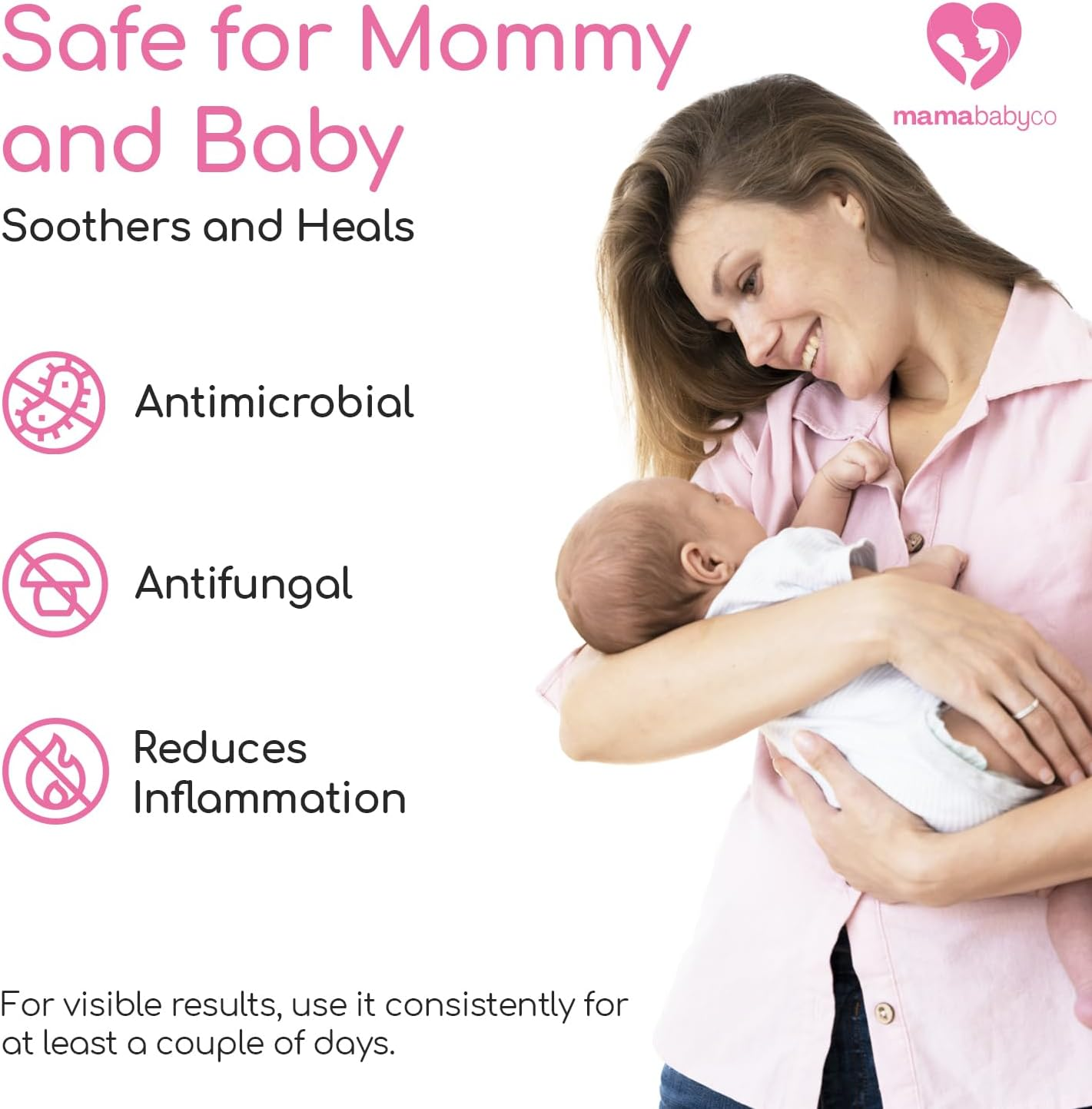 Mamababyco&reg; 999 Silver Nursing Cups - the Original Nipple Shields for Nursing Newborn - Breastfeeding Essentials - Protect and Soothe Sore Nipples - Nickel Free - Standard Size (Regular) image number 2