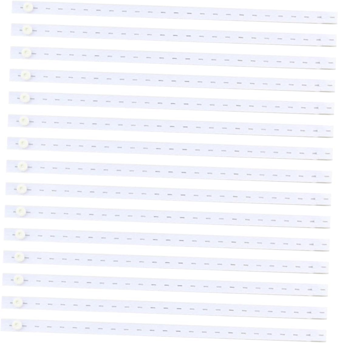 15Pcs Diaper Fastener Elastic Diaper Buckles for Newborn Nappy Belt Fixed Buckle