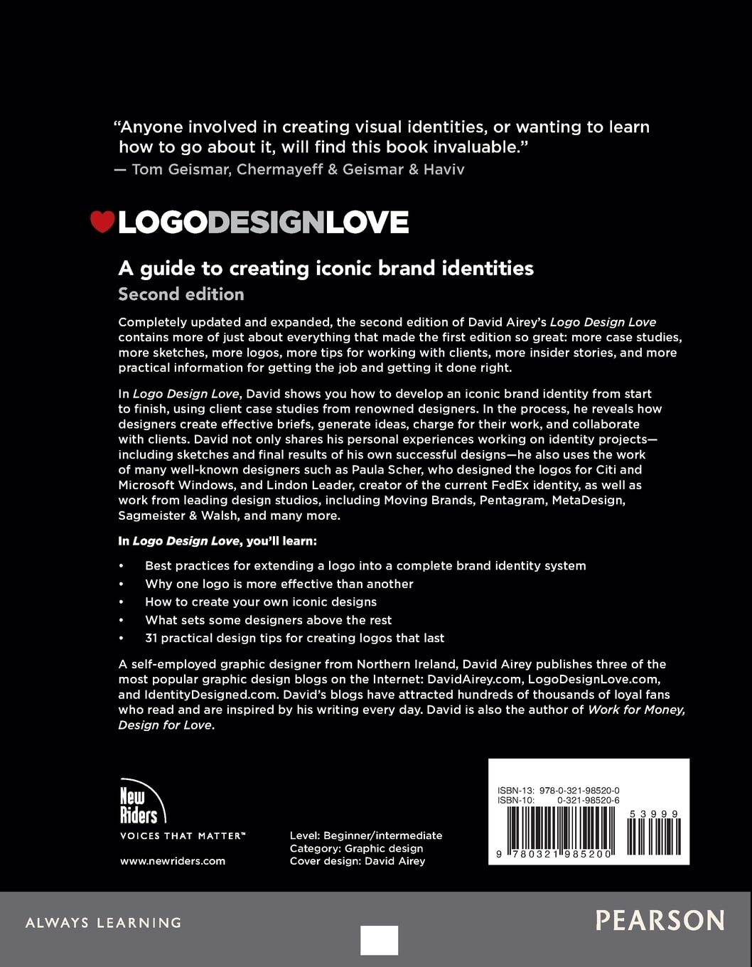 Logo Design Love: a Guide to Creating Iconic Brand Identities, 2Nd Edition image number 2
