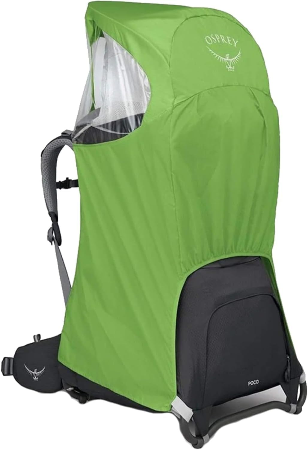 Osprey Poco Child Carrier - Technical - Outdoor - Kids - Child Carrier - Limon Green O/S image number 2