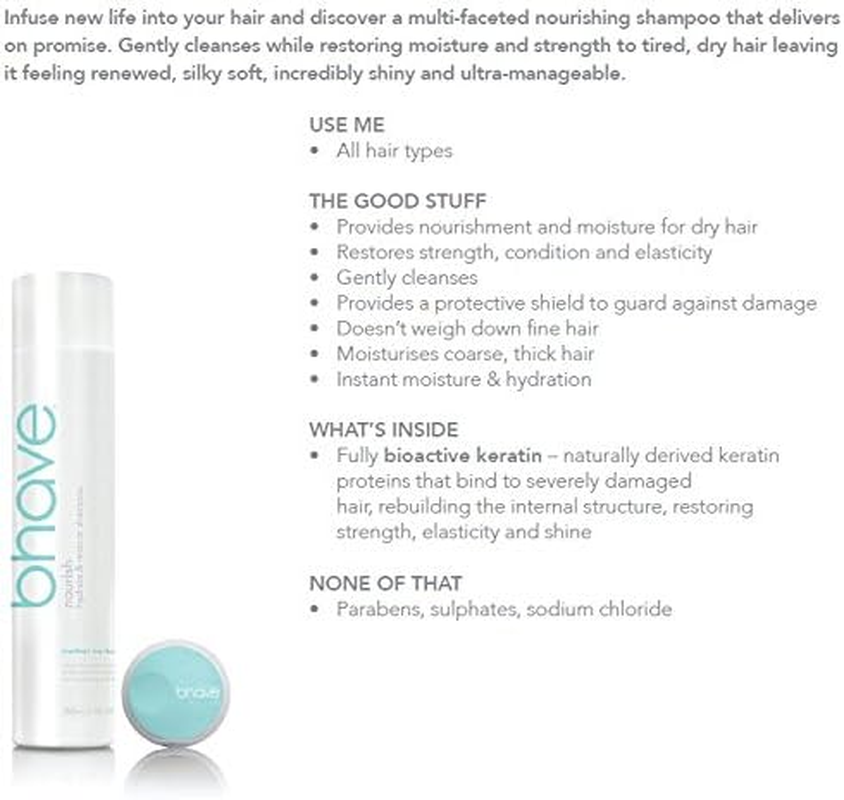 Bhave Nourish Shampoo 300Ml image number 1