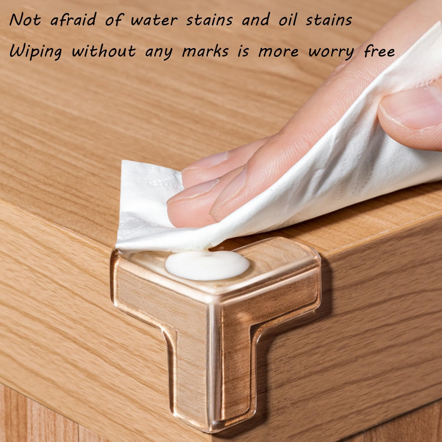 Clear Corner Guards Table Corner Protectors,30Pcs Clear Desk Table Corner Protector,Clear Furniture Edge Corner Protector,Silicone Safety Edge and Corner Guard,Corner Protector Table Corner Protector image number 6