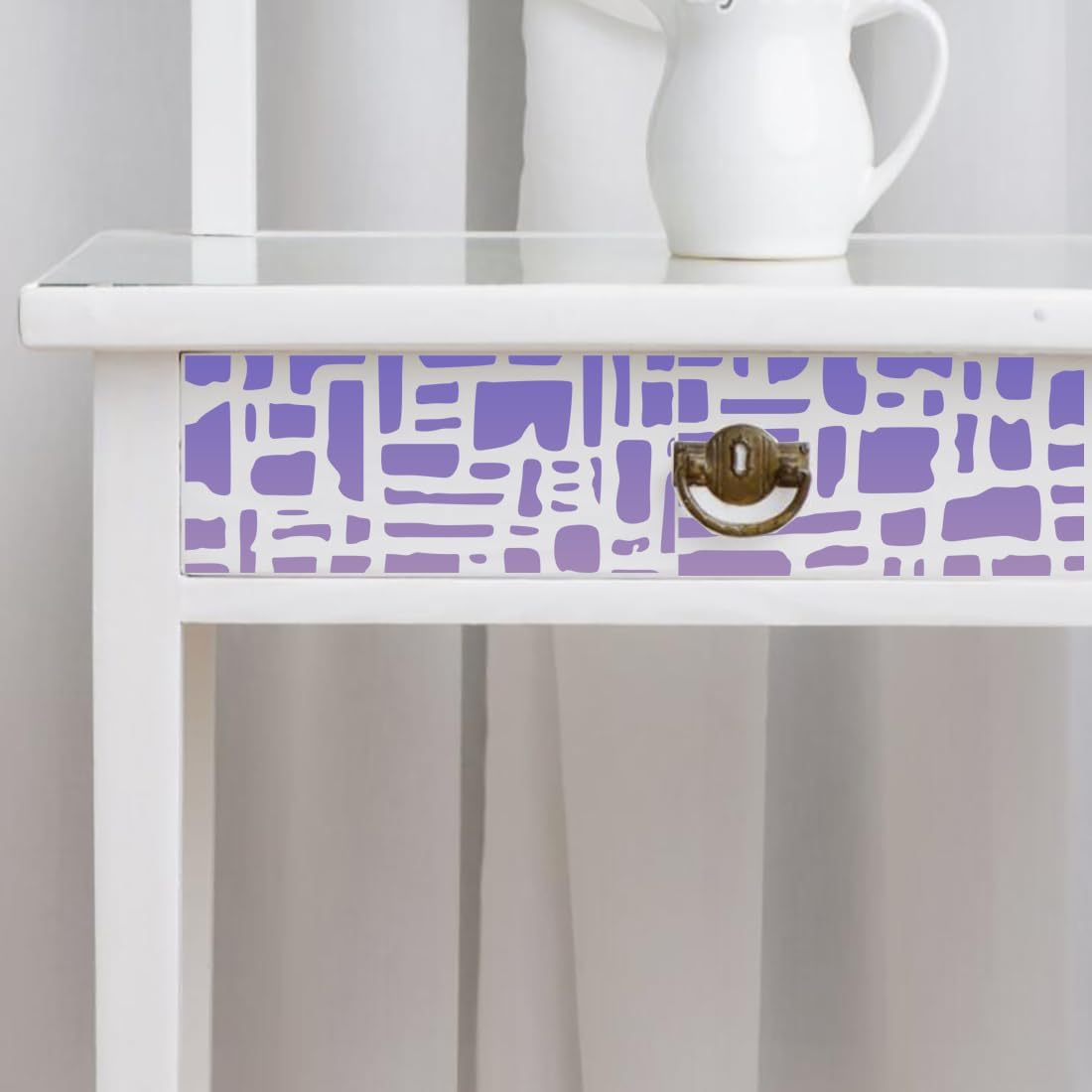 Stencils for Crafts Reusable Texture Stencils Mixed Media Stencil Layering Drawing Templates for Painting on Wood Crafts Furniture Paper image number 5